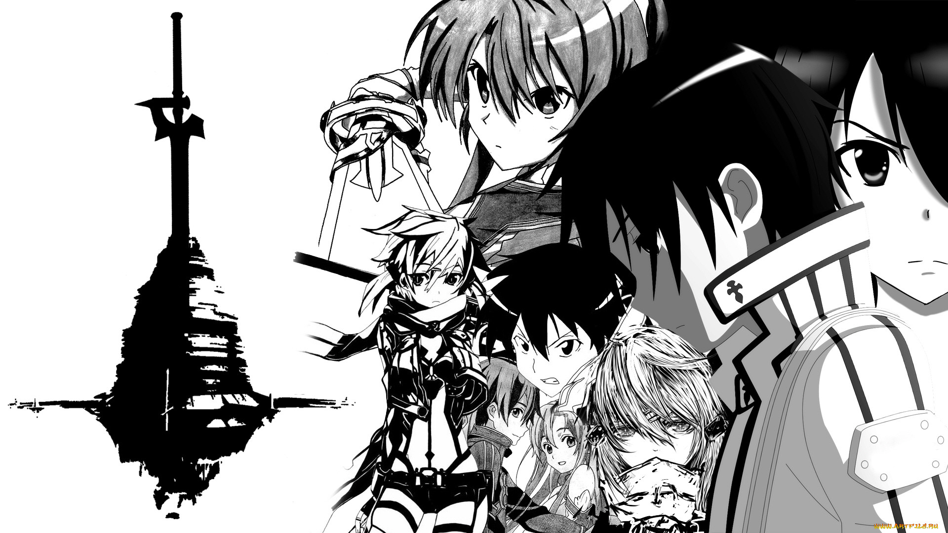 , sword art online, , , 